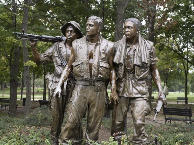 Soldiers of the Vietnam Memorial - Washington DC